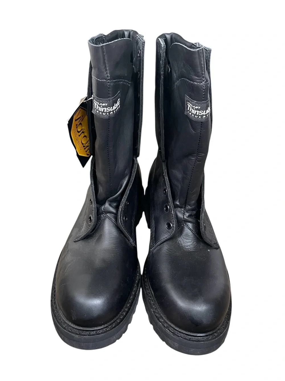 STC Footwear Canada Waterproof Gore-Tex Combat Work Boots Black Mens Size 9 EE
